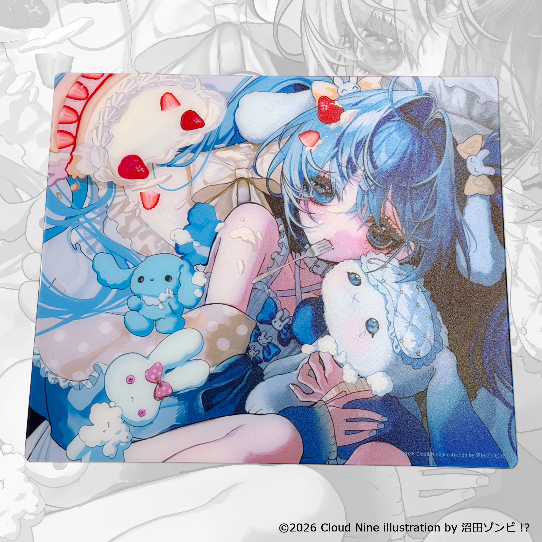 AIMPAD 沼田ゾンビ!? Edition ガラスマウスパッド