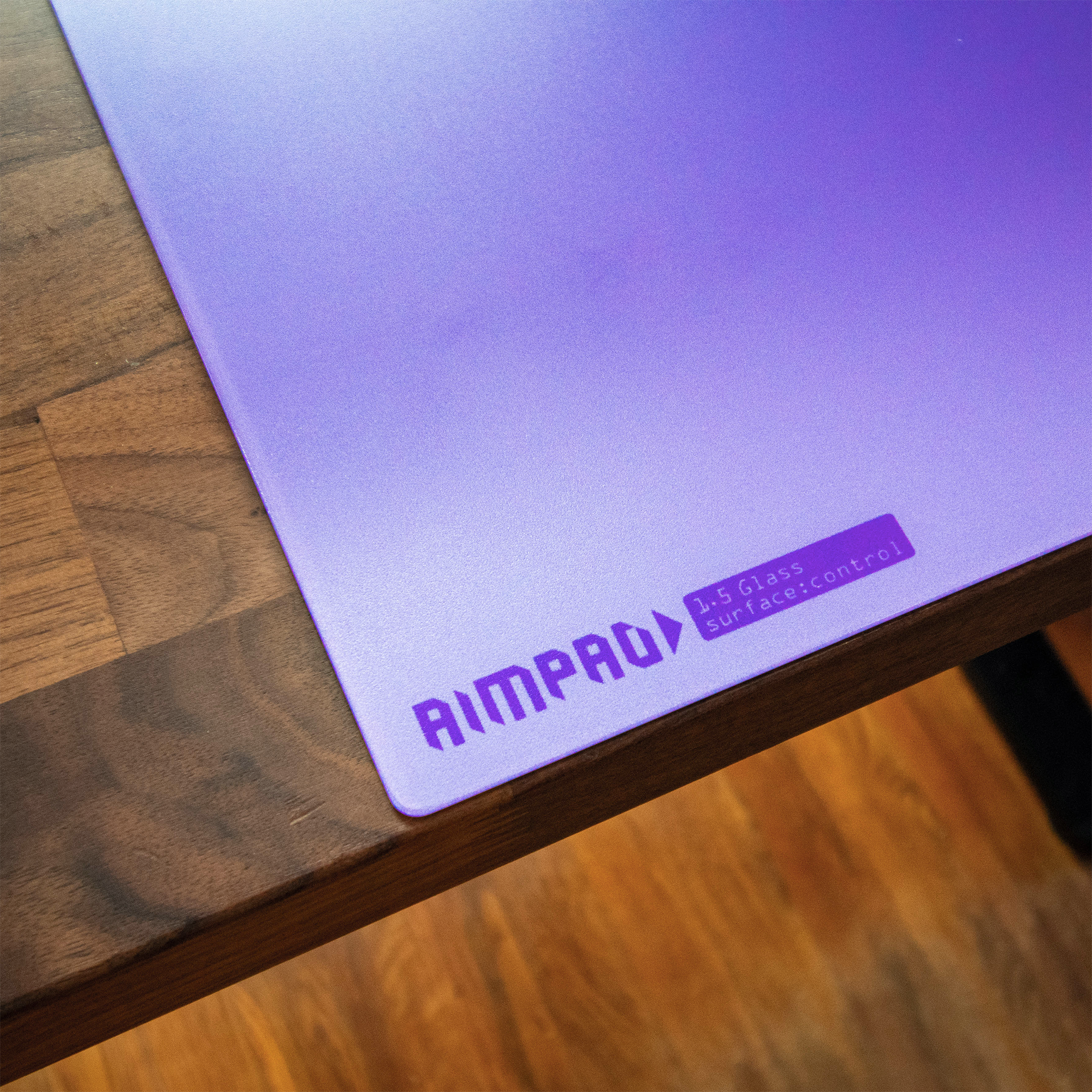 AIMPAD glass1.5 ガラスマウスパッド 500x500mm | 薄型1.5mm AIMPAD glass1.5 ガラスマウスパッド 500x500mm | 薄型1.5mm