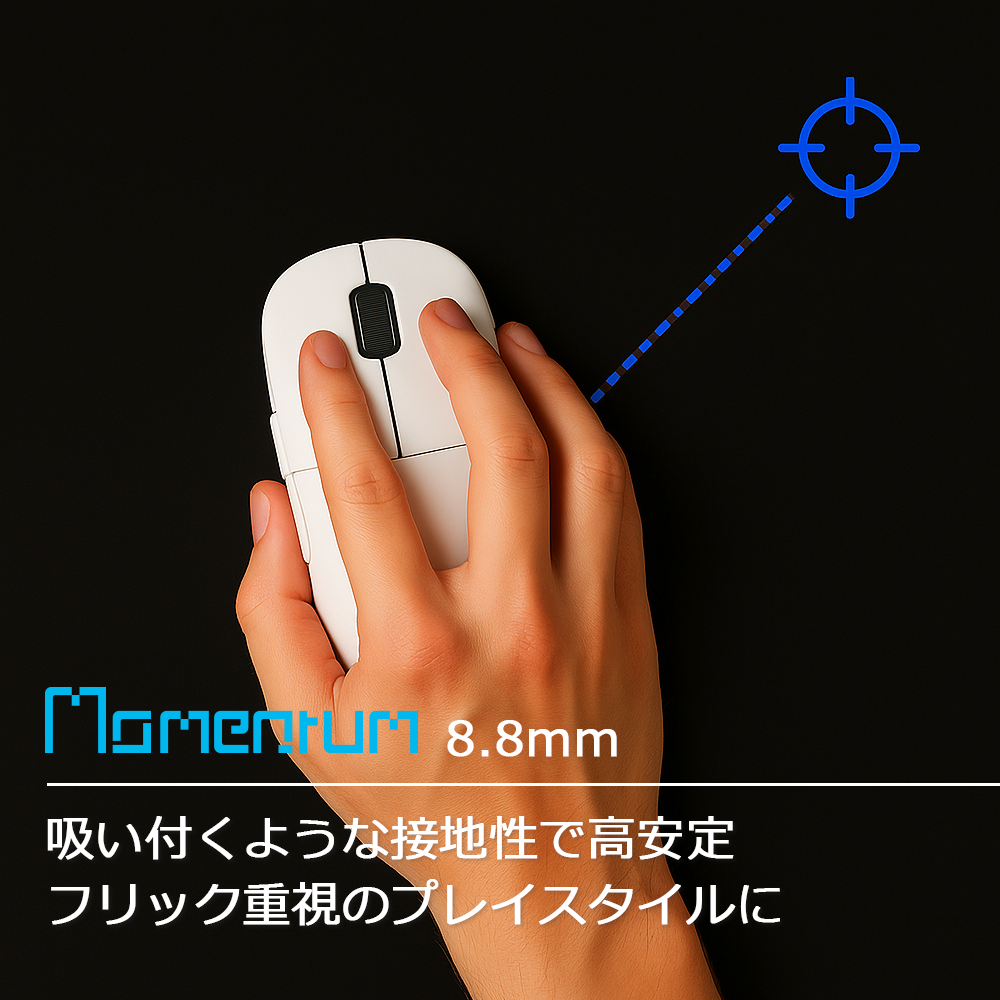 Frost Edge Dot 遊戲滑鼠墊，40 片裝 [UPE/UHMWPE 雙層結構]