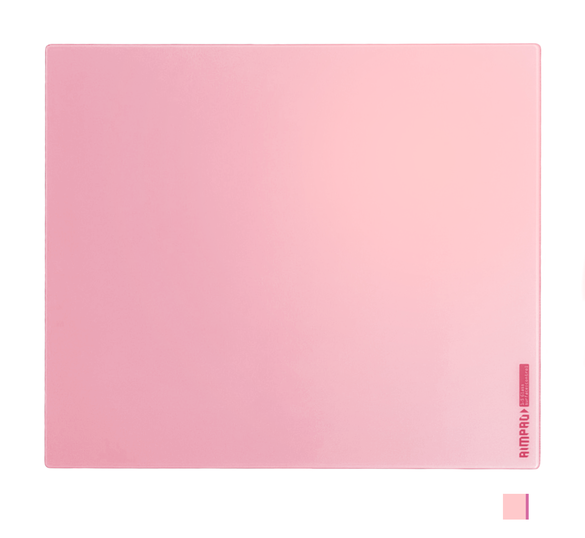 【490ｘ420】薄型ガラスマウスパッド-AIMPAD glass1.5